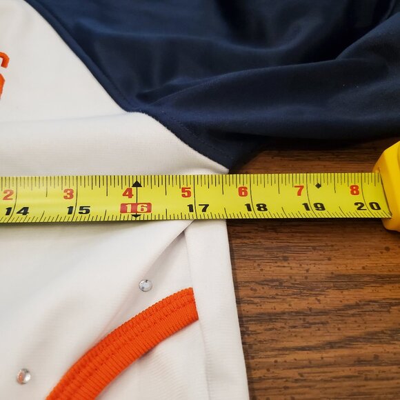 NFL Chicago Bears Reebok Full Zip Jacket Women's Small w/ Sequins - Picture 8 of 10